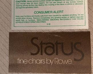 Status by Rowe Armchair