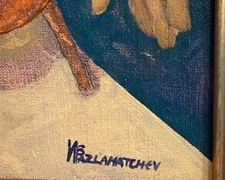 Oil on Canvas "Still Running" by Ivan Pazlamatchev  28x30
