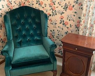 Chez Michelle Bedroom Set by Lexington, Status by Rowe Armchair