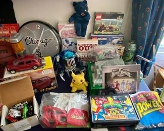 Assorted Sports and Vintage Toys