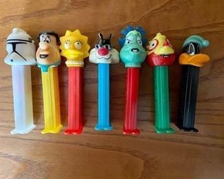 Assorted Pez Dispensers 