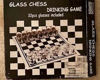 Glass Chess Drinking Game