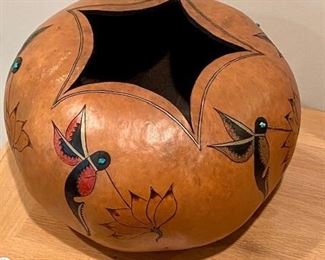 Hummingbirds Spirit Gourd -Jin
