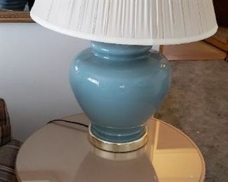 Lamp and Side Table 