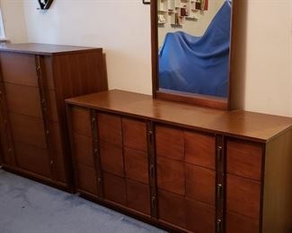 Style House Mid-century Dresser and Chest
Available for pre-sale. 
For more information, please contact us at ContactMVP@MooreValuePros.com 