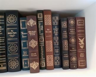 Leather bound classic literature