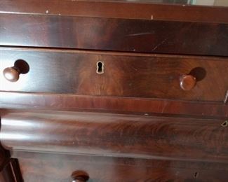 Vintage Key hole dresser