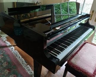 Yamaha Baby Grand Piano and Bench