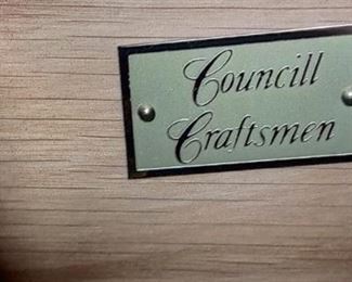 Councill Craftsman Mark from Sideboard Table