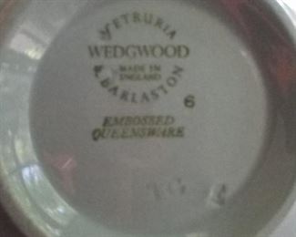 Wedgwood Queensware China Set Mark