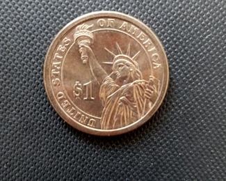 Thomas Jeffeson Dollar Coin Back