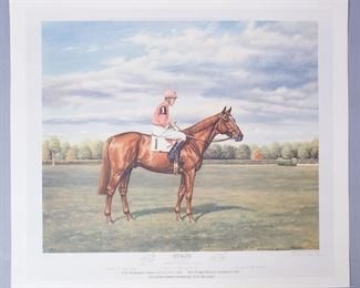RS Reeves Nejo Racehorse Steeplechase Champ Print