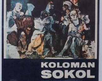 Koloman Sokol  Exhibition Poster Prague Gallery 1978