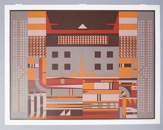 Rick Tunkel 3D Abstract Modernist Style Print
