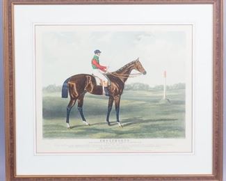 Horse Racing Print Derby Stakes Winner Phosphorus 1837