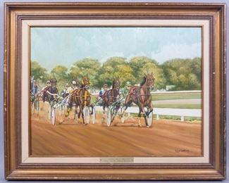 P Berkeley Painting Classical Way Harness Racing Record