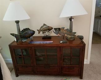 Display Table with Fish
