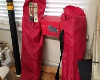 Fishing Rod Case, 2 Folding Chairs , Car Vacuum