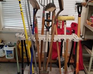 Shovels , Pitchfork, Misc Yard Tools