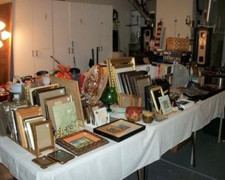 picture frames, vases, luminary kits, lots of new items