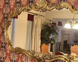 Oversized Wall Mirror Hollywood Style