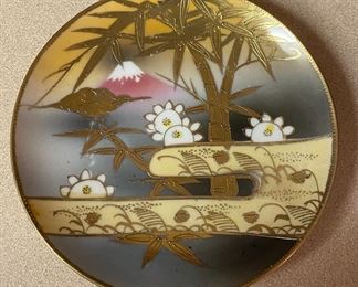 Moriagi Hand Painted Decorative Plate
