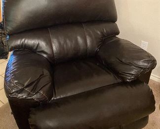Pleather Recliner