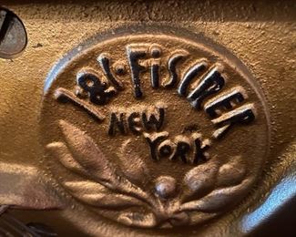 Markings of Fischer Console Piano