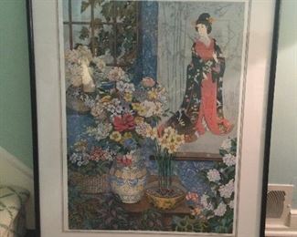 John Powell signed and numbered serigraph 