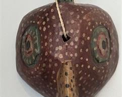 Lot 009
Vintage Guatemala Hand Carved Bird Mask 10.5 x 6.75"