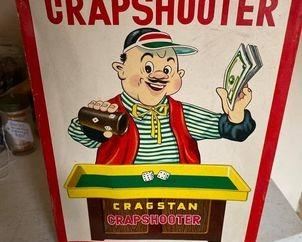 Cragstan Crapshooter in original box! Highly collectible!