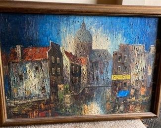 Several pieces of art