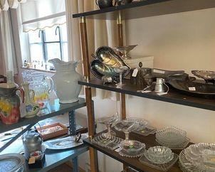 Glassware and silver