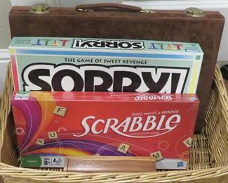 Vintage backgammon set