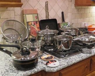 Cookware - Calphalon, T-Fal