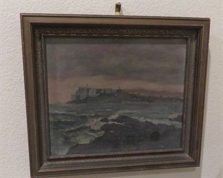 Antique oil painting