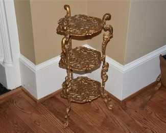 47. Three Tier Metal Stand