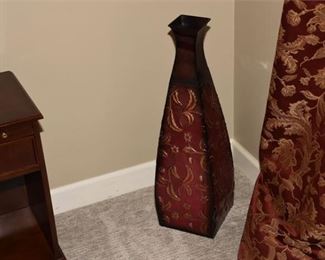 79. Oversize Decorative Tole Vase