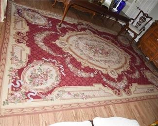 94. Needlpoint Carpet in an Aubusson Pattern