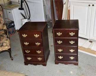 139. Pair Georgian Style File Cabinets