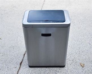 191. Battery Powered Stainless Steel Trash Can
