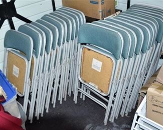 269. Group Folding Metal Chairs