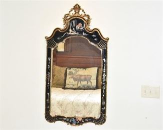 273. Rococco Style Chinoiserie Mirror
