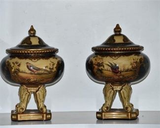 306. Pair Decorative Urns
