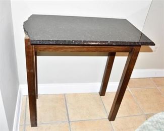 337. Marble Top Side Table