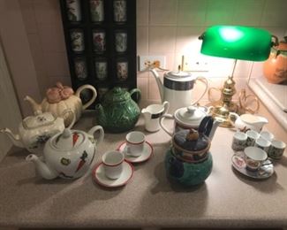 Additional tea pot collection