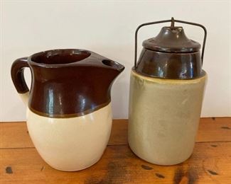 Antique “The Weir” Stoneware Pottery