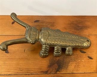  Brass Beetle Boot Jack/Bug Shoe Puller