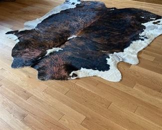 Large cow hide rug