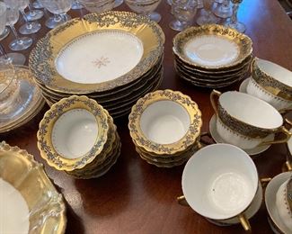 Lovely antique china pattern.  This would set a beautiful table.